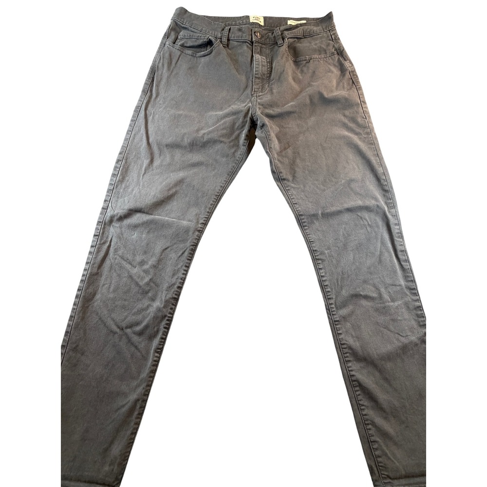 Flint and Tinder 365 Pants Tapered Fit Charcoal Grey 33x32 Mens Chinos